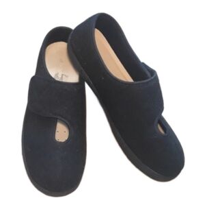 Foamtreads Men's Kendale M2 Comfort Slippers - Black Wool Size 10 1/2 Slip Ons